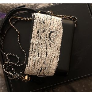 Hobo sequins Chanel bag